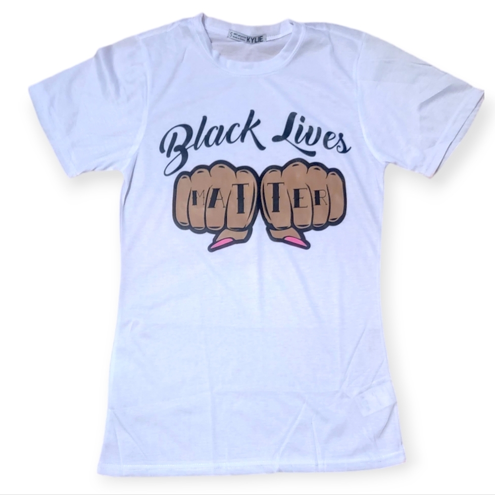 Kylie NWOT Graphic 'Black Lives Matter' T-Shirt - Small